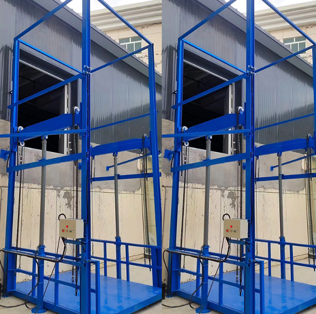 拉萨导轨式升降货梯